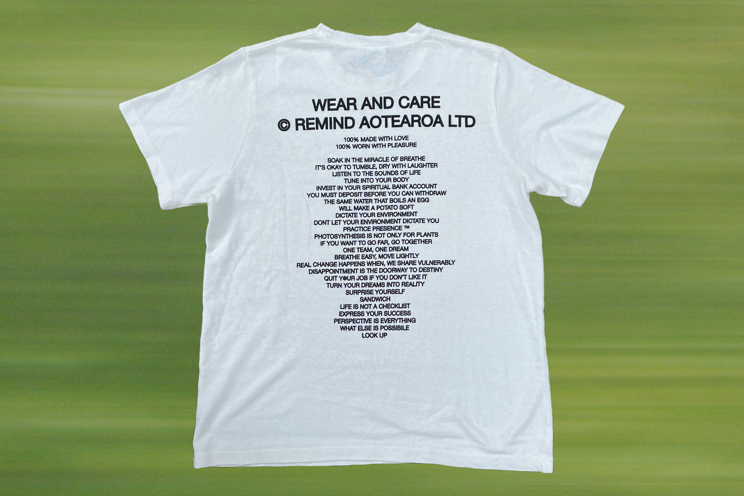 ARCHIVED - WEAR AND CARE TEE - OFF-WHITE